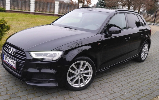 Audi A3 cena 69900 przebieg: 191000, rok produkcji 2019 z Kleszczele małe 742